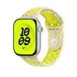 Apple Smart Watch Band Yellow Aluminium Fluoroelastomer