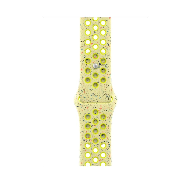 Apple Smart Watch Band Yellow Aluminium Fluoroelastomer