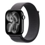 Apple Sport Loop Band for Apple Watch 44/45/46/49mm Dark Grey Nylon Recycled Polyester Spandex