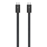Apple Thunderbolt 5 Cable 1m 120Gbps 240W USB Power Delivery Black
