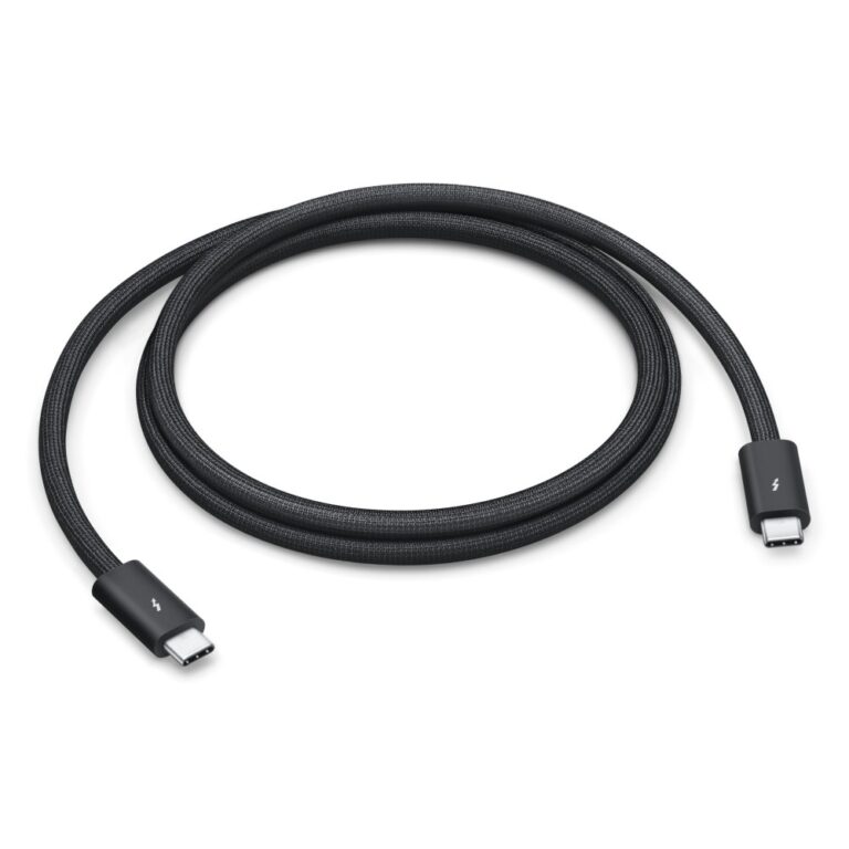 Apple Thunderbolt 5 Cable 1m 120Gbps 240W USB Power Delivery Black