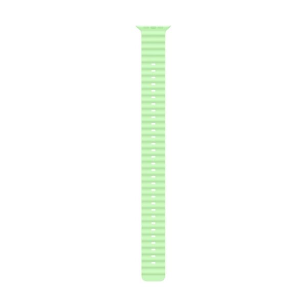 Apple Titanium Green Fluoroelastomer Band
