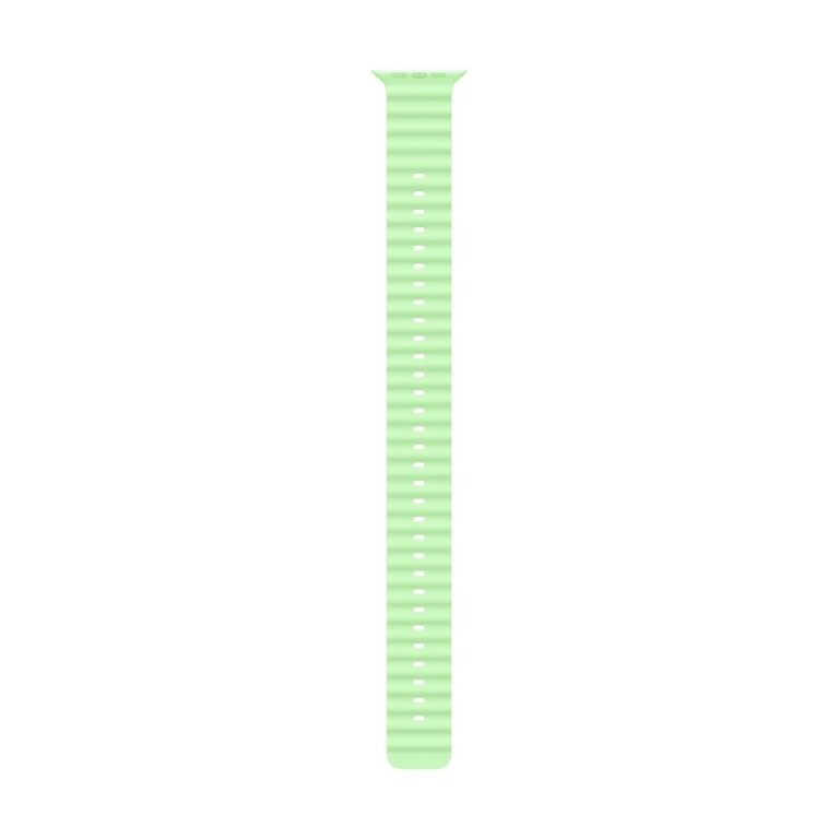 Apple Titanium Green Fluoroelastomer Band