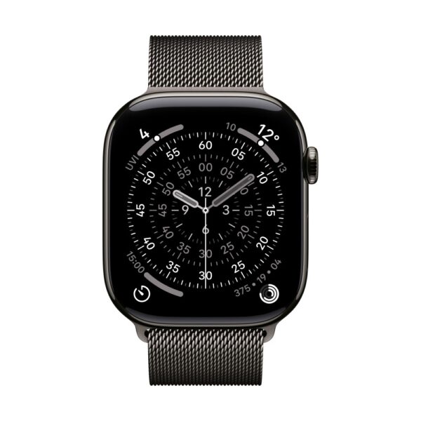 Apple Watch Milanese Loop Band Stainless Steel S/M Slate Colour 44/45/46/49mm