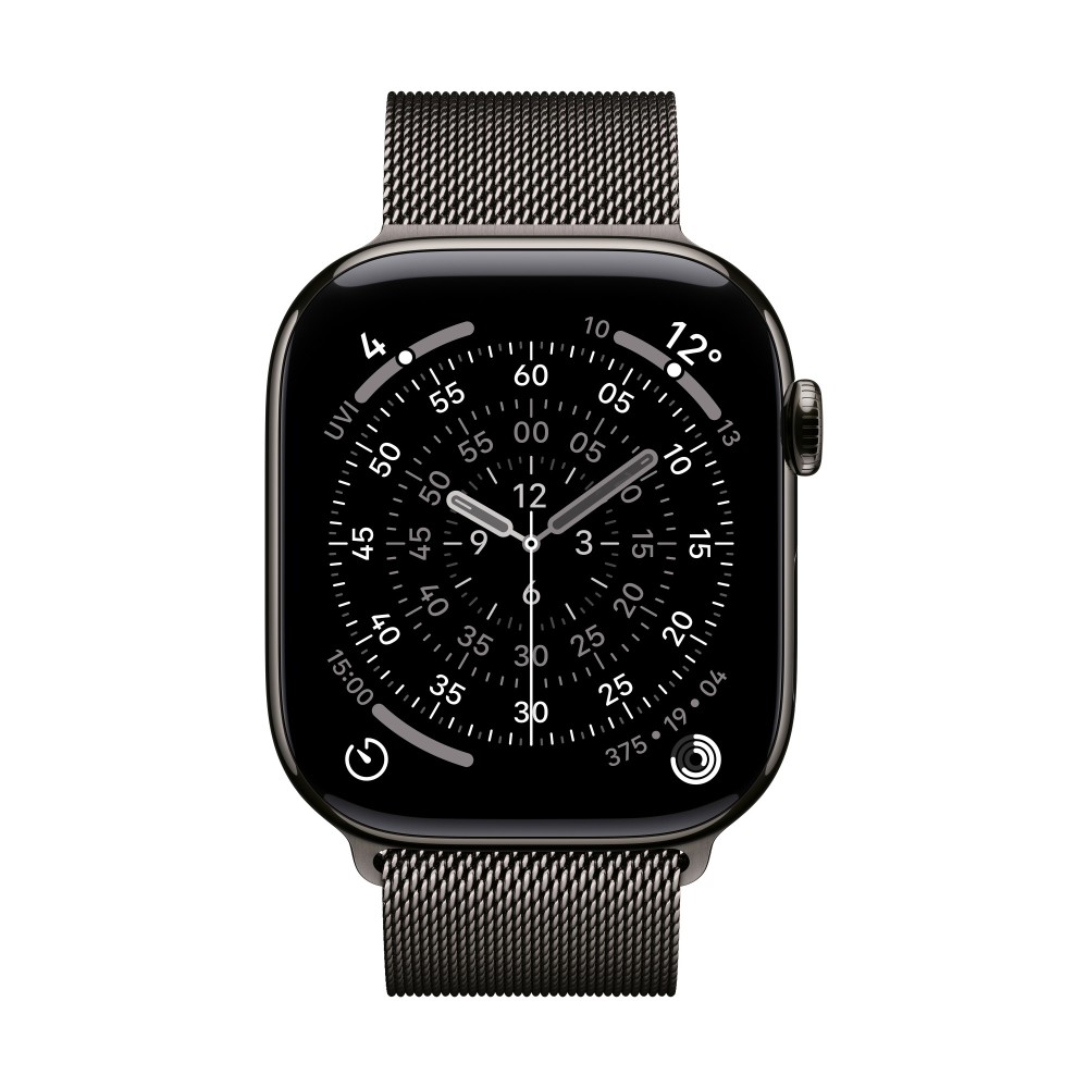 Apple Watch Milanese Loop Band Stainless Steel S/M Slate Colour 44/45/46/49mm