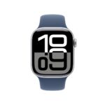 Apple Watch S10 GPS + Cellular 42mm Silver Aluminium Denim S/M