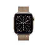 Apple Watch S11 GPS + Cellular 42mm Gold Titanium with Gold Milanese Loop