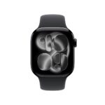 Apple Watch S11 GPS + Cellular 42mm Jet Black Aluminium with Black Sport Band