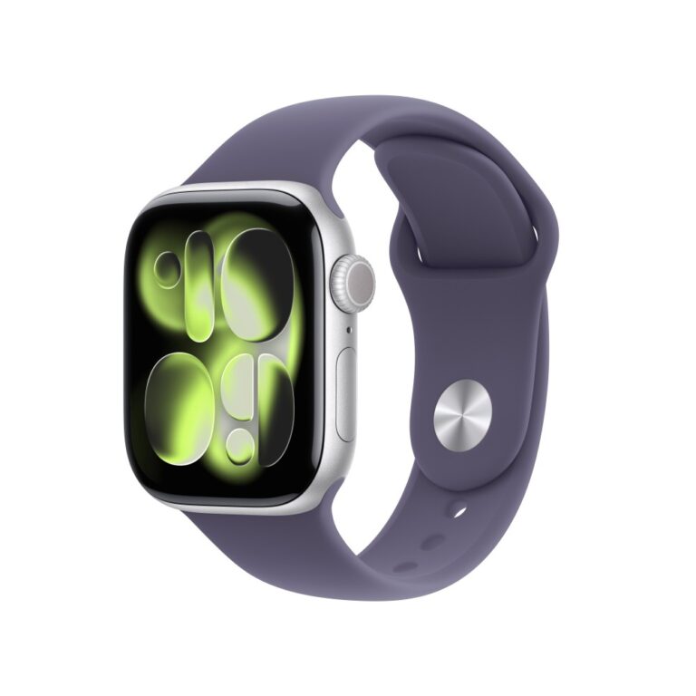 Apple Watch S11 GPS + Cellular 42mm Silver Aluminium Purple Fog S Bnd