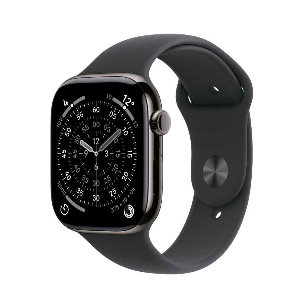 Apple Watch S11 GPS + Cellular 42mm Slate Titanium Black Sport Band M/L Apple Watch S11 GPS + Cellular 42mm Slate Titanium Black Sport Band M/L