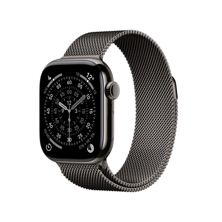 Apple Watch S11 GPS + Cellular 42mm Slate Titanium Milanese Loop