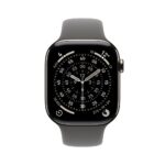 Apple Watch S11 GPS + Cellular 46mm Natural Titanium Stone Grey S/M