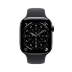 Apple Watch S11 GPS + Cellular 46mm Titanium Black Sport Band S/M