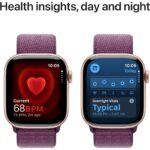 Apple Watch Series 10 42mm GPS Rose Gold Plum Sport Loop