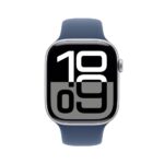 Apple Watch Series 10 (Demo) GPS 46mm Silver with Denim Sport Band S/M