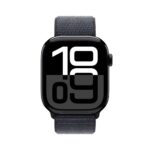 Apple Watch Series 10 GPS 46mm Jet Black Aluminium with Ink Sport Loop