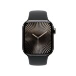 Apple Watch Series 10 GPS + Cellular 42mm Slate Titanium Black Sport Band