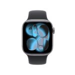 Apple Watch Series 11 GPS 42mm Space Grey Aluminium Black Sport Band