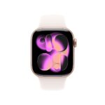 Apple Watch Series 11 GPS + Cellular 42mm Rose Gold with Light Blush Sport Band