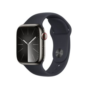 Apple Watch Series 9 GPS + Cellular 41mm Graphite w/ Midnight Band