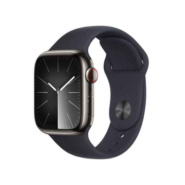 Apple Watch Series 9 GPS + Cellular 41mm Graphite w/ Midnight Band