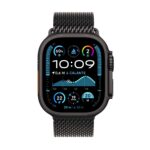 Apple Watch Ultra 2 GPS + Cellular 49mm Black Titanium Milanese Loop