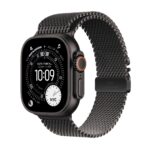 Apple Watch Ultra 3 GPS + Cellular 49mm Black Titanium Milanese Loop