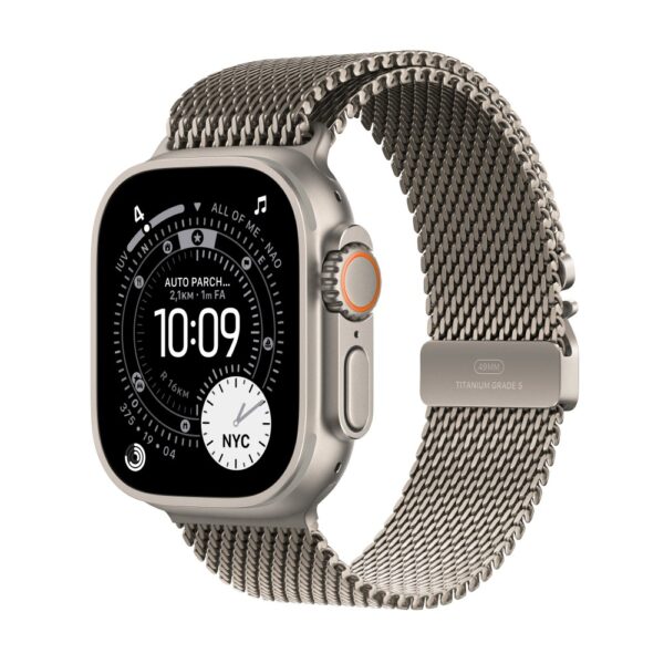 Apple Watch Ultra 3 GPS + Cellular 49mm Natural Titanium Milanese Loop S
