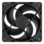 ARCTIC Freezer P12 Pro Reverse 120mm PWM Fan 3-Pack, 73 CFM, 4.5 mmH2O, Black