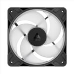 ARCTIC Freezer P12 Pro Reverse A-RGB 120mm PWM Fan Black with Multi-colour LED Illumination