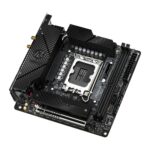 ASRock B760I Lightning WiFi Mini-ITX Motherboard LGA 1700 Intel B760 DDR5 Black