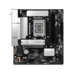 ASRock B860M Rock WiFi Micro-ATX Motherboard - LGA 1851, Intel B860, DDR5, Wi-Fi 6E