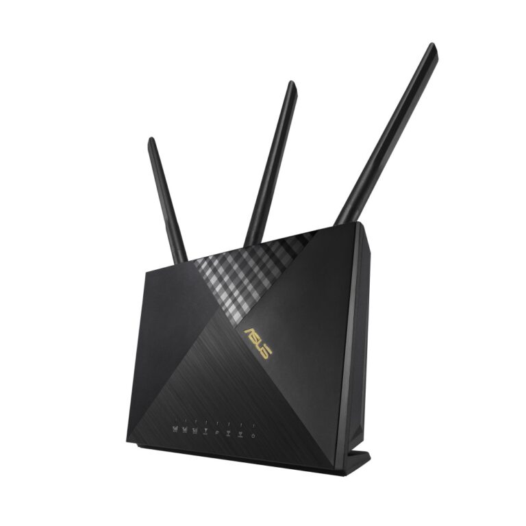 ASUS 4G-AX56 Dual-Band Wi-Fi 6 AX1800 4G LTE Gigabit Ethernet Router Black