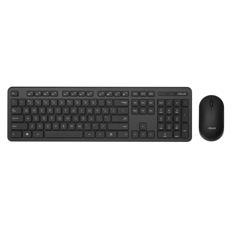 ASUS CW100 Wireless Keyboard and Mouse Set - Black