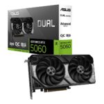 ASUS Dual GeForce RTX 5060 8GB GDDR7 Graphics Card