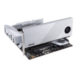 ASUS Hyper M.2 x16 Gen 4 PCIe 4.0 Adapter Card, 4x NVMe M.2 SSD Support, Active Cooling, Silver