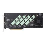 ASUS Hyper M.2 x16 Gen5 Card PCIe 5.0 x16 Internal M.2 NVMe SSD Expansion Card Black