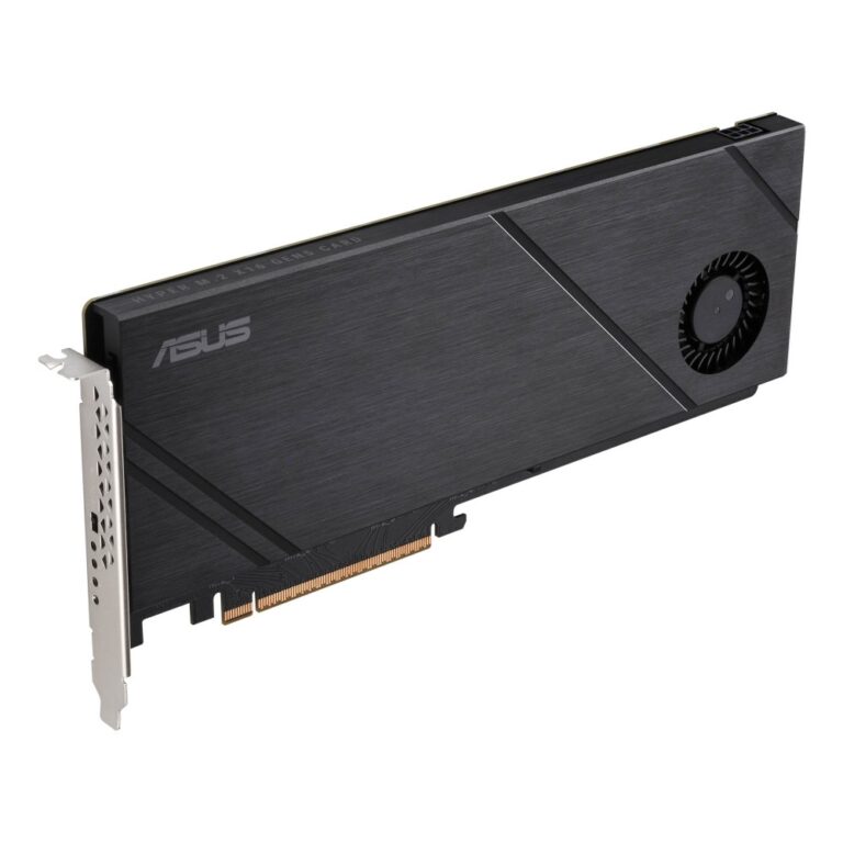 ASUS Hyper M.2 x16 Gen5 Card PCIe 5.0 x16 Internal M.2 NVMe SSD Expansion Card Black