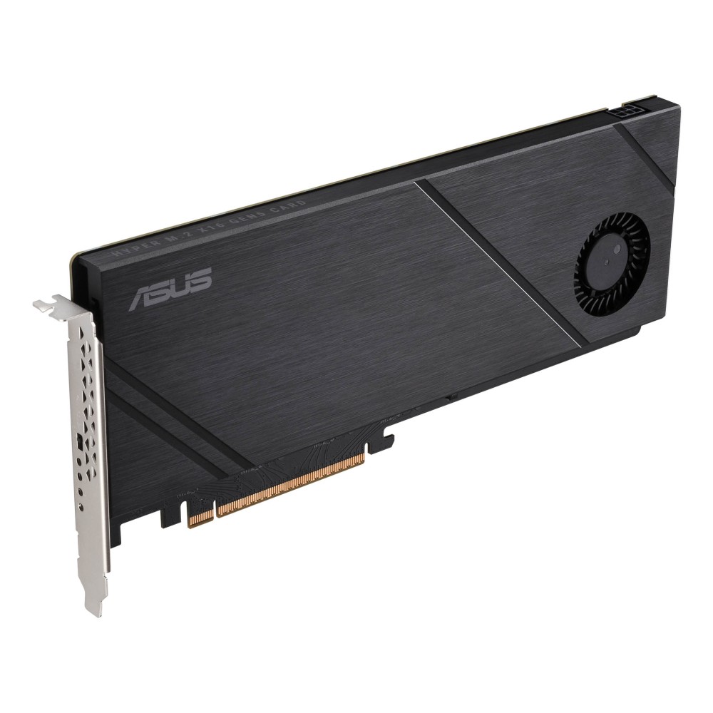 ASUS Hyper M.2 x16 Gen5 Card PCIe 5.0 x16 Internal M.2 NVMe SSD Expansion Card Black