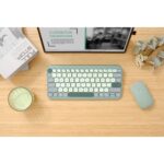 ASUS Marshmallow KW100 Wireless Keyboard Bluetooth Scissor Key Switch Green