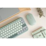 ASUS Marshmallow KW100 Wireless Keyboard Bluetooth Scissor Key Switch Green