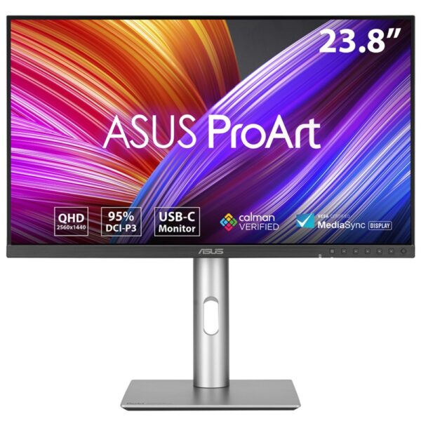 ASUS ProArt PA24ACRV Monitor 23.8" Quad HD IPS 75 Hz Black