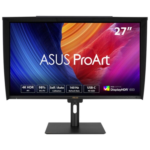 ASUS ProArt PA27UCGE 27" 4K Ultra HD IPS LED Monitor, 160Hz, 1ms, HDR10, Black