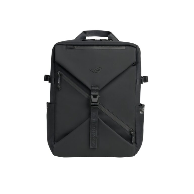 ASUS ROG Archer 16 BP2600 Backpack for 16-inch Notebooks, Water Repellent, Polyester and Leather, Black