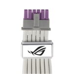 ASUS ROG Equalizer PCIe 16-pin to PCIe x16 (Gen 4.0) Video Card Power Cable 0.75m White