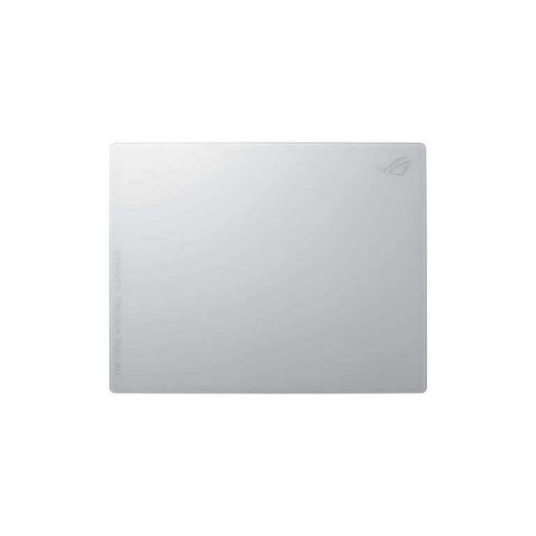 ASUS ROG Moonstone Ace L Gaming Mouse Pad White - Tempered Glass, Impact & Scratch Resistant