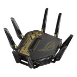 ASUS ROG Rapture GT-BE98 Wi-Fi 7 Quad-band 11529 Mbit/s 10 Gigabit Ethernet Router Black
