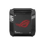 ASUS ROG Rapture GT6 Mesh Router Tri-band Wi-Fi 6 (802.11ax) 538.8 m² Black (2 pc)