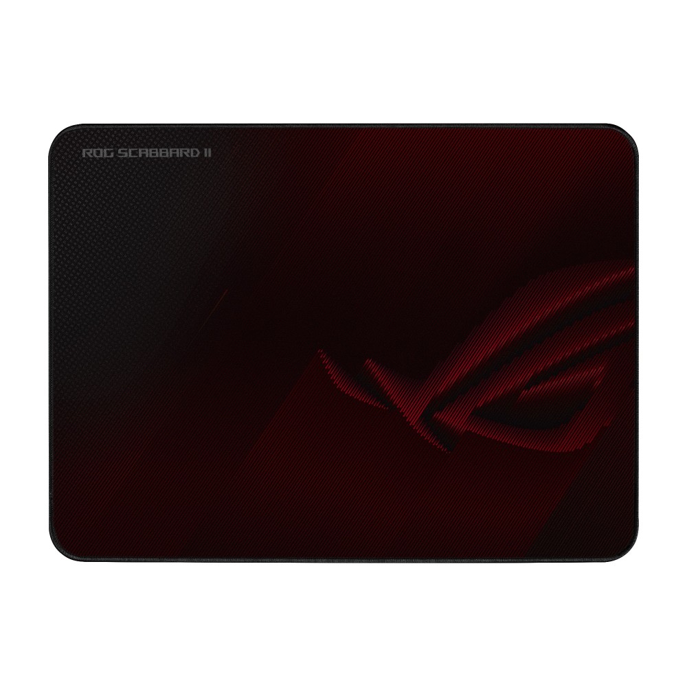 ASUS ROG Scabbard II Gaming Mouse Pad Red, Dust/Oil/Water Resistant, Non-Slip Base, 360 x 260 mm
