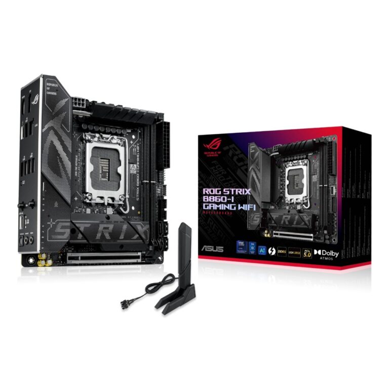 ASUS ROG STRIX B860-I WIFI Intel B860 LGA 1851 mini ITX